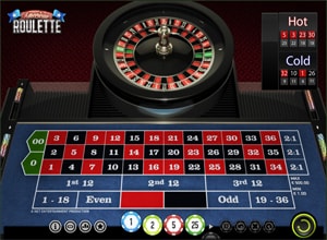 american roulette layout screenshot