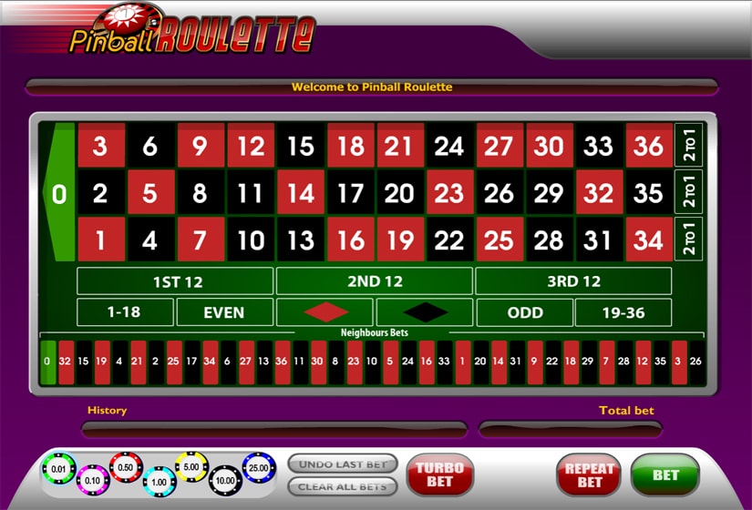 Pinball Roulette Playtech
