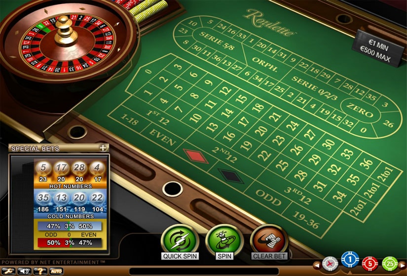 Roulette Advanced Netent