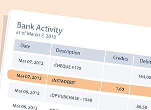 instadebit fees