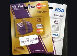 prepaid gift card