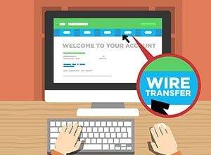 using Wire Transfer